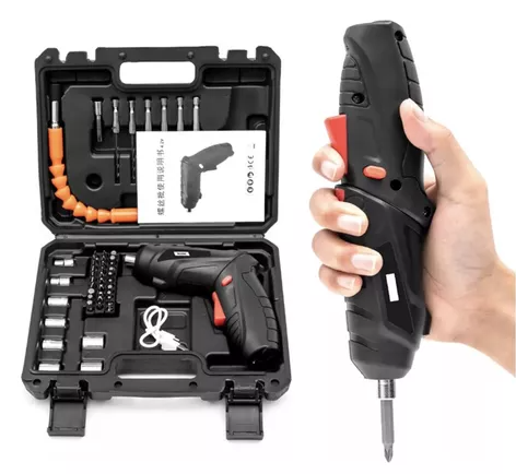 Kit de taladro eléctrico y destornillador