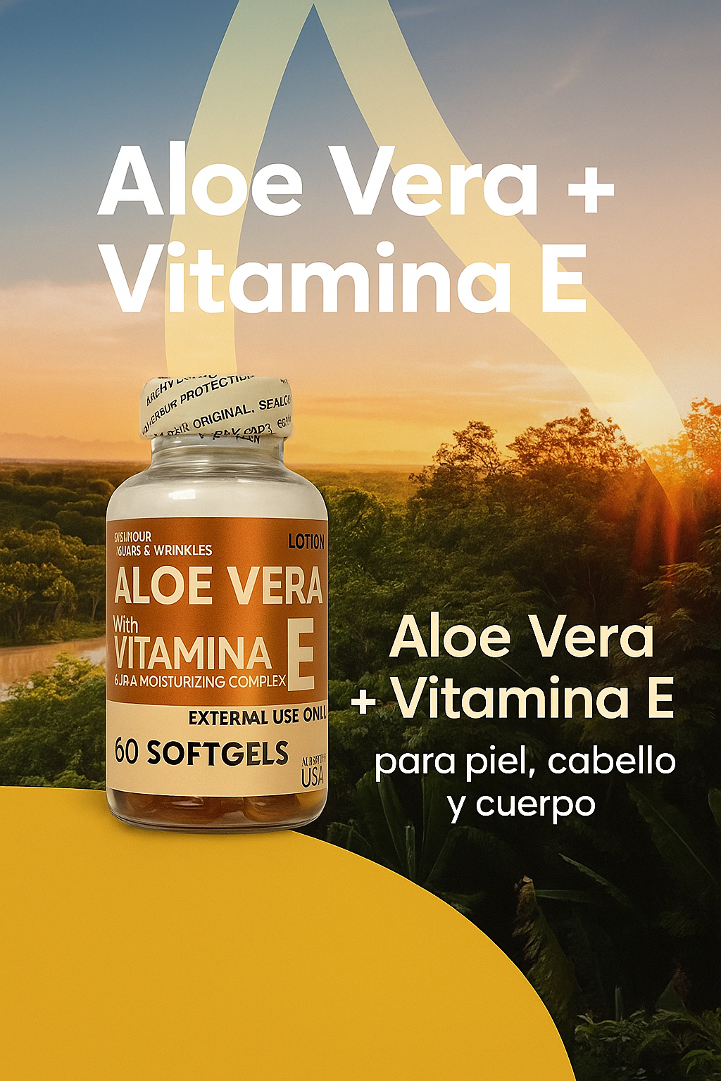 LOTION Aloe Vera y Vitamina E