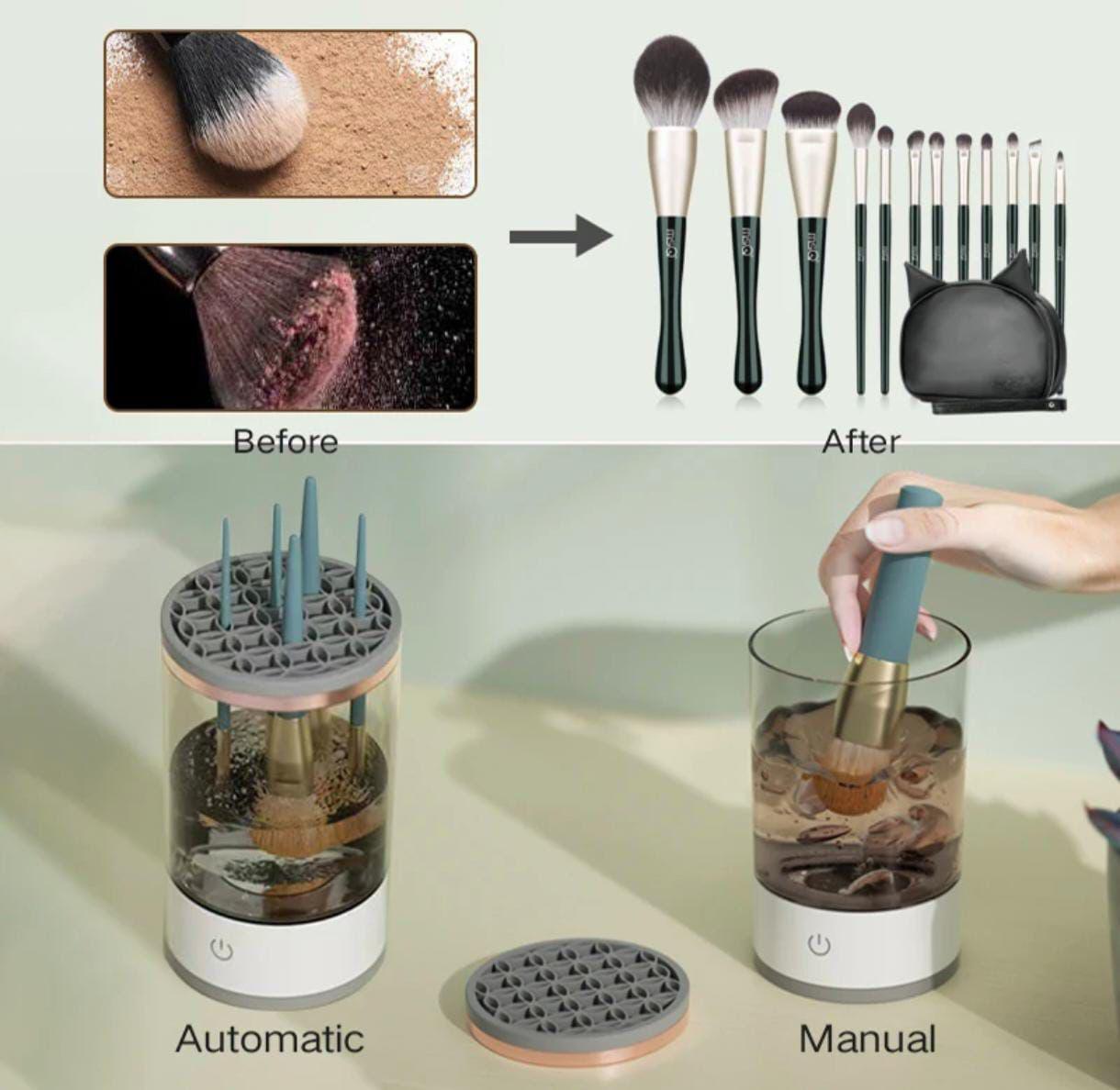 LIMPIADOR DE BROCHAS ELECTRICO GIRATORIO